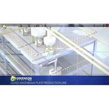 magnesium oxide board wall machine/production line
